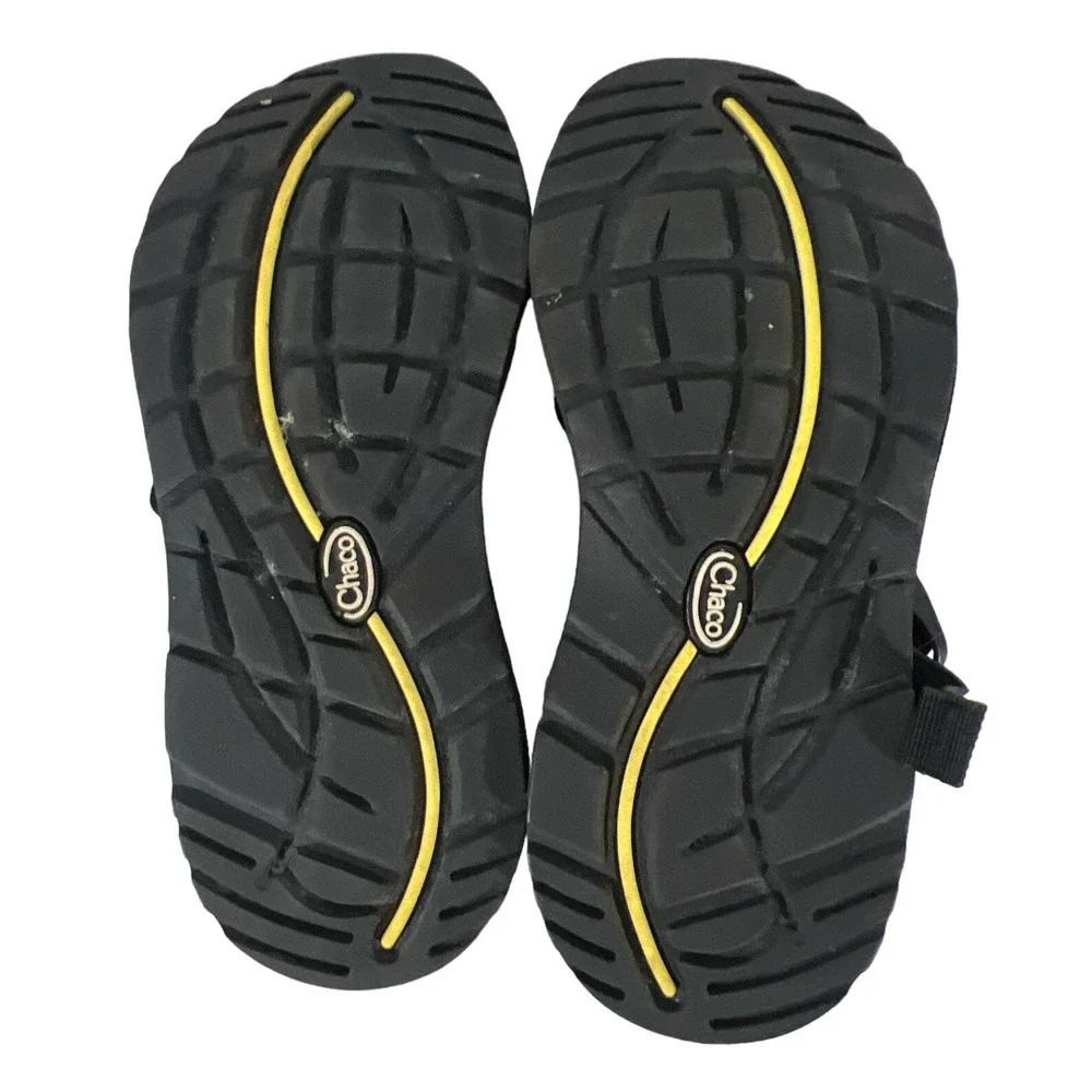 Chaco Women's Z/Cloud X2 Sandal Women's Size 6 Black White‎ EUC S1-34